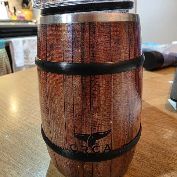 ORCA Barrel 12oz | Temperature Insulated, Stainless Steel Tumbler - Picture 1 of 9